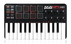 AKAI PRO MPK Mini Сверхпортативный MIDI-контроллер